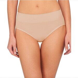 NWOT NATORI Bliss Flex Bikini High Waisted Briefs in Cafe (L)